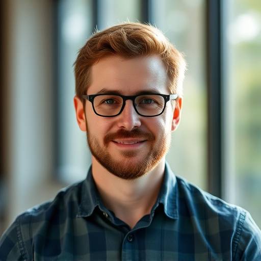 Portrait of Ben Carter, Head of Content at AudioBloom Podcasts.